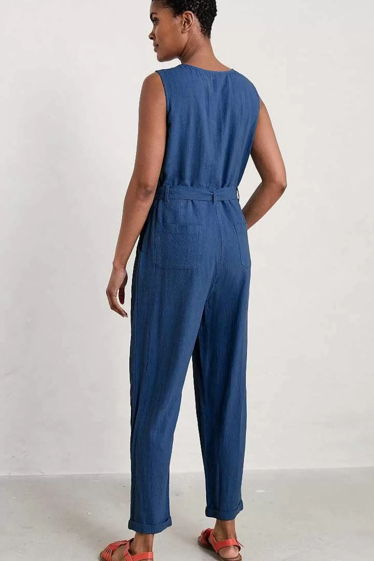 Abbey Pool Sleeveless Jumpsuit