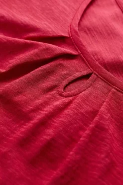Appletree Keyhole Detail T-Shirt (Gots)