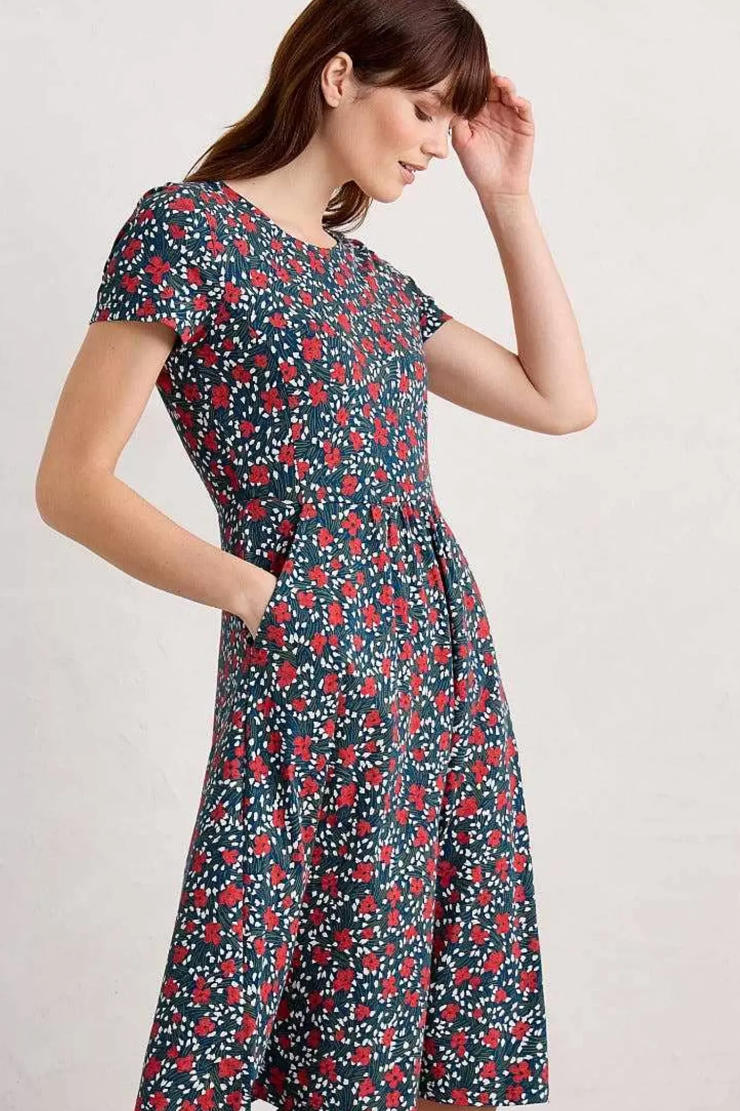 April Short Sleeve Dress