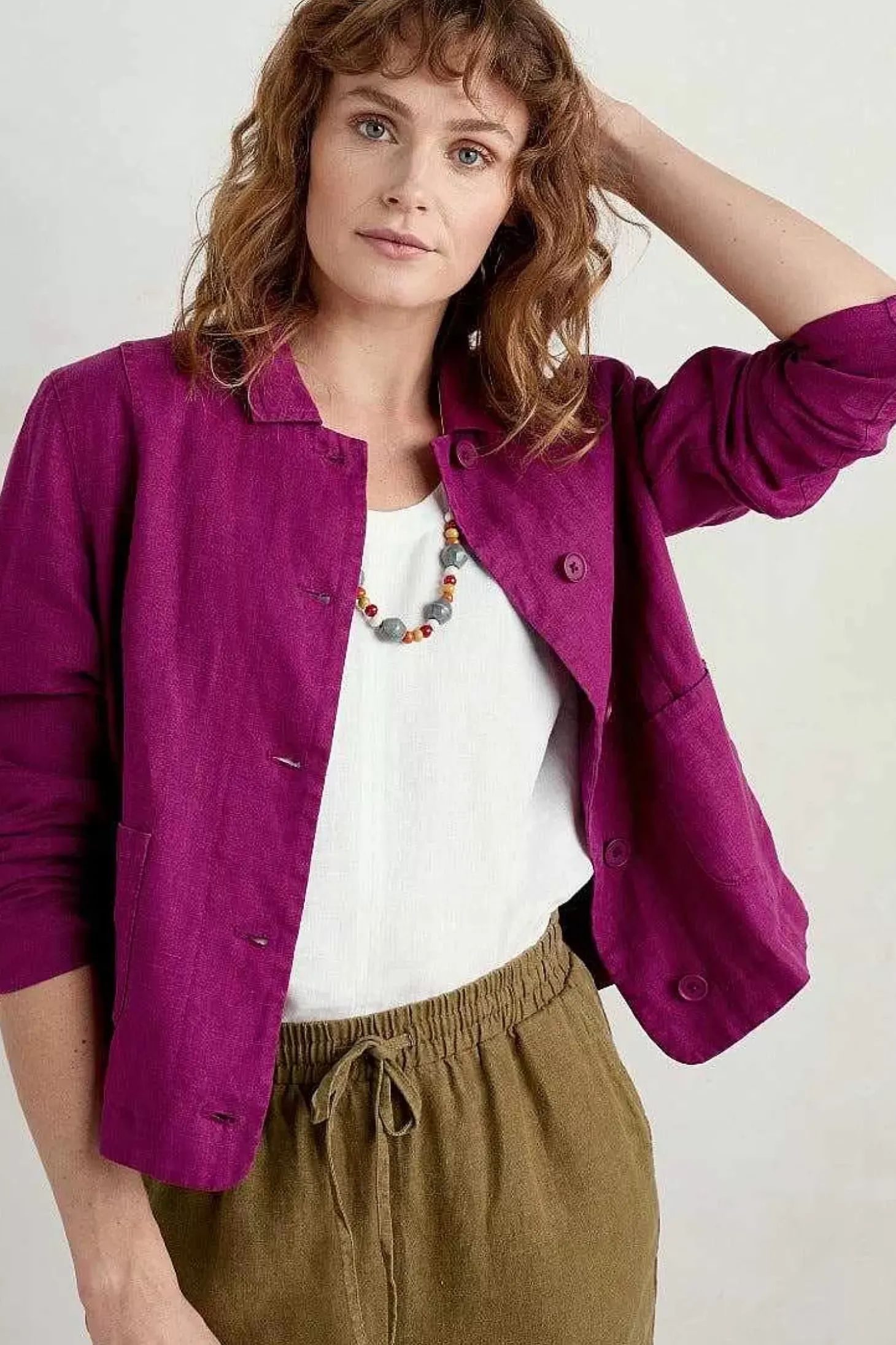 Arame Linen Jacket