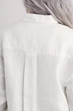 Beach Road Longline Linen Shirt