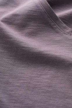 Burdock Organic Cotton V-Neck T-Shirt (Gots)