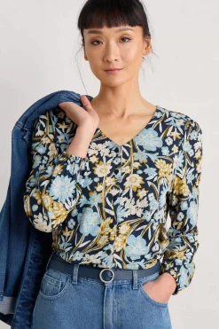 Butterflies Jersey Top