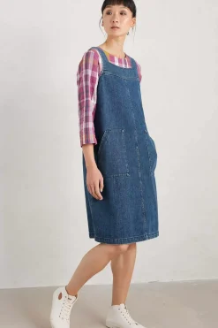 Calican Denim Pinafore Dress