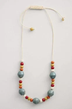 Canna Ceramic Bead Necklace