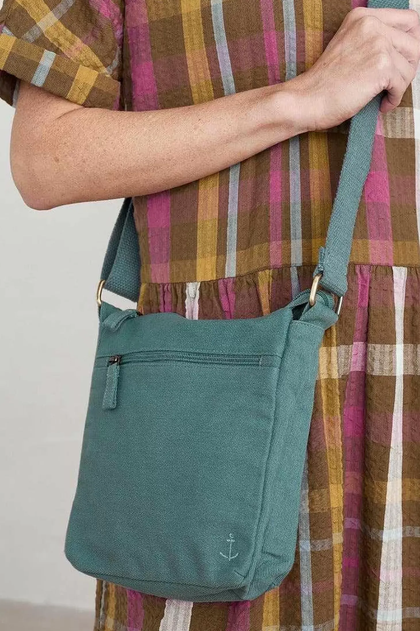 Carwinion Zip Up Cross Body Bag