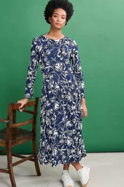 Cladonia Long Sleeve Jersey Dress