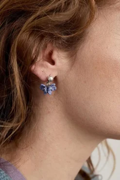 Corsage Flower Bead Earrings