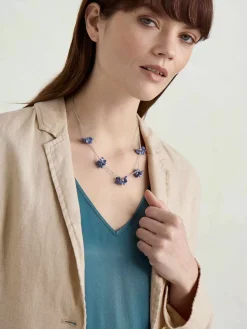 Corsage Flower Chain Necklace