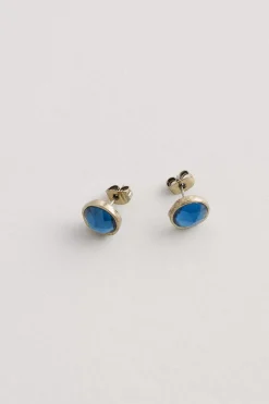 Dot Moth Stud Earrings