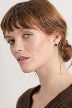 Dot Moth Stud Earrings