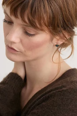 Dot Moth Stud Earrings