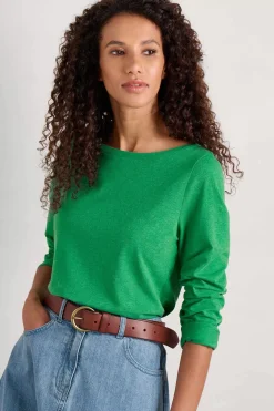 Easel Long Sleeve Jersey Top (Gots)