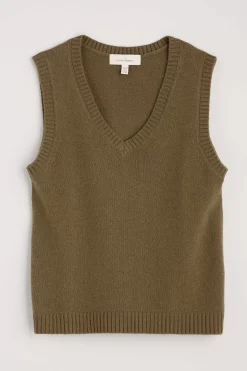 East View V-Neck Knitted Vest