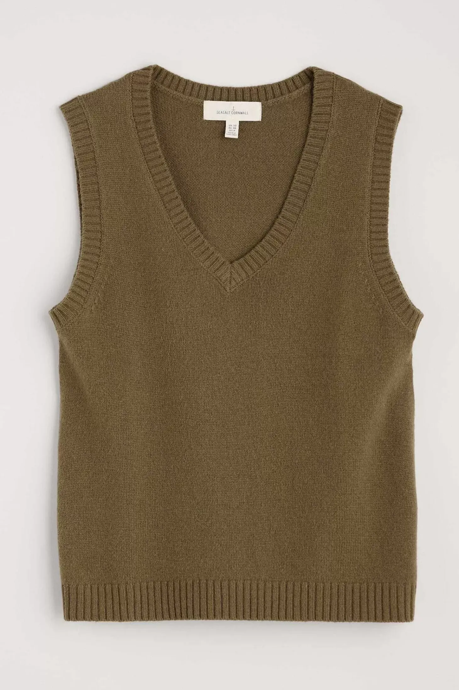 East View V-Neck Knitted Vest