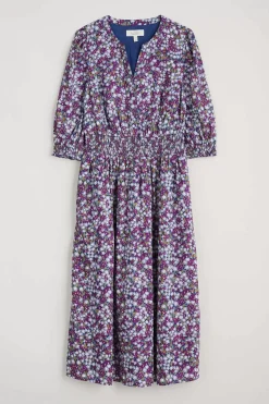 Fawn Organic Cotton Waisted Midi Dress