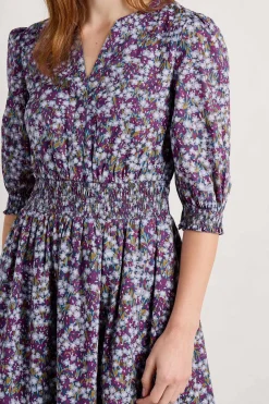 Fawn Organic Cotton Waisted Midi Dress