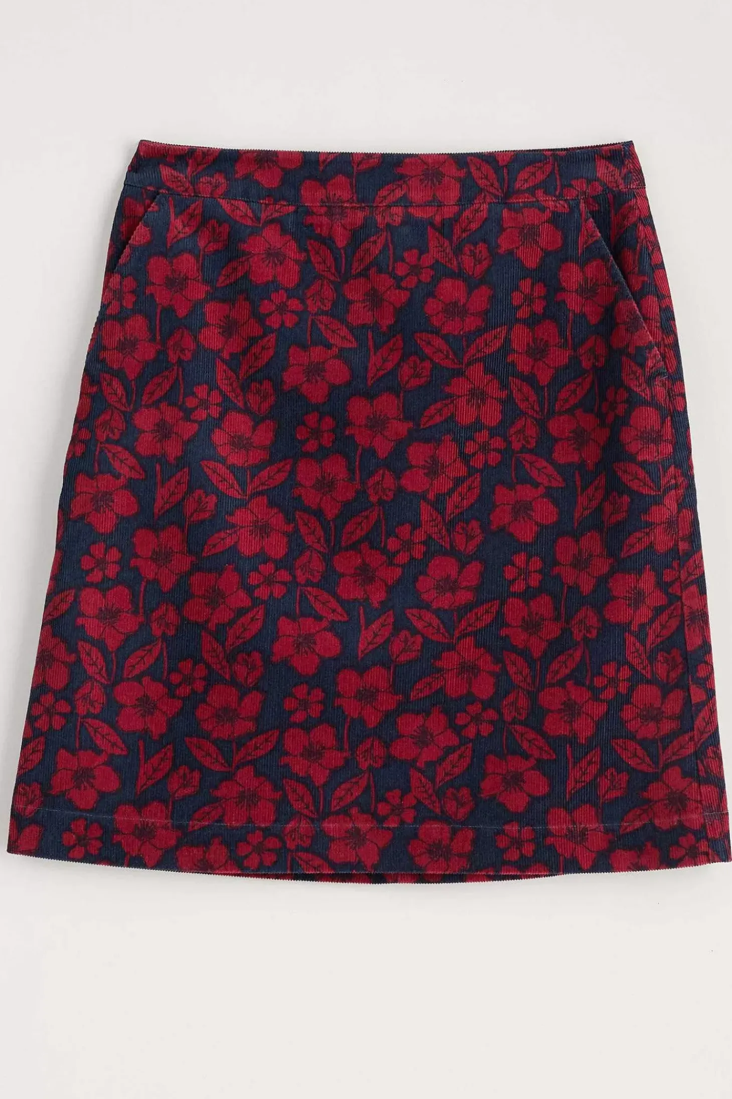 Ferry Crossing Needlecord Skirt