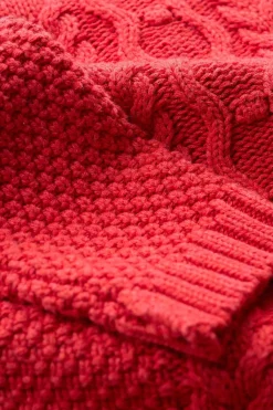 Forest Ridge Cable Knit Collared Cardigan