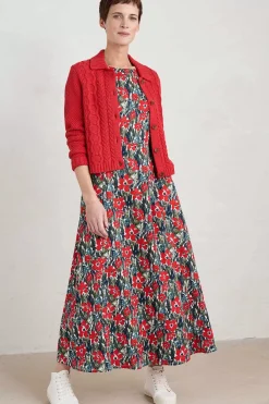 Forest Ridge Cable Knit Collared Cardigan