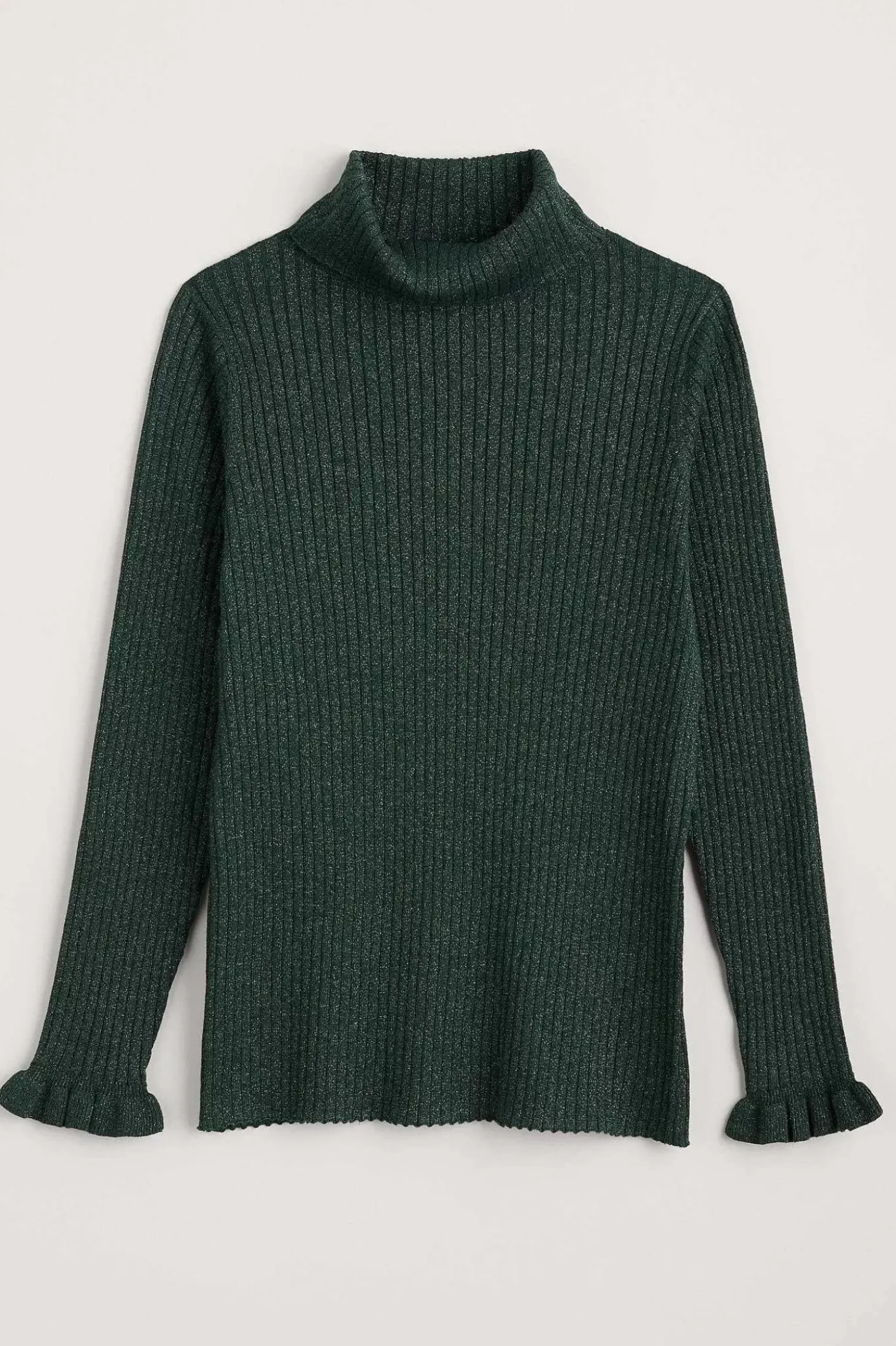 Glass Stem Sparkly Roll Neck Jumper