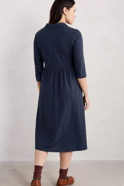 Mainland Jersey Midi Shirt Dress (Gots)