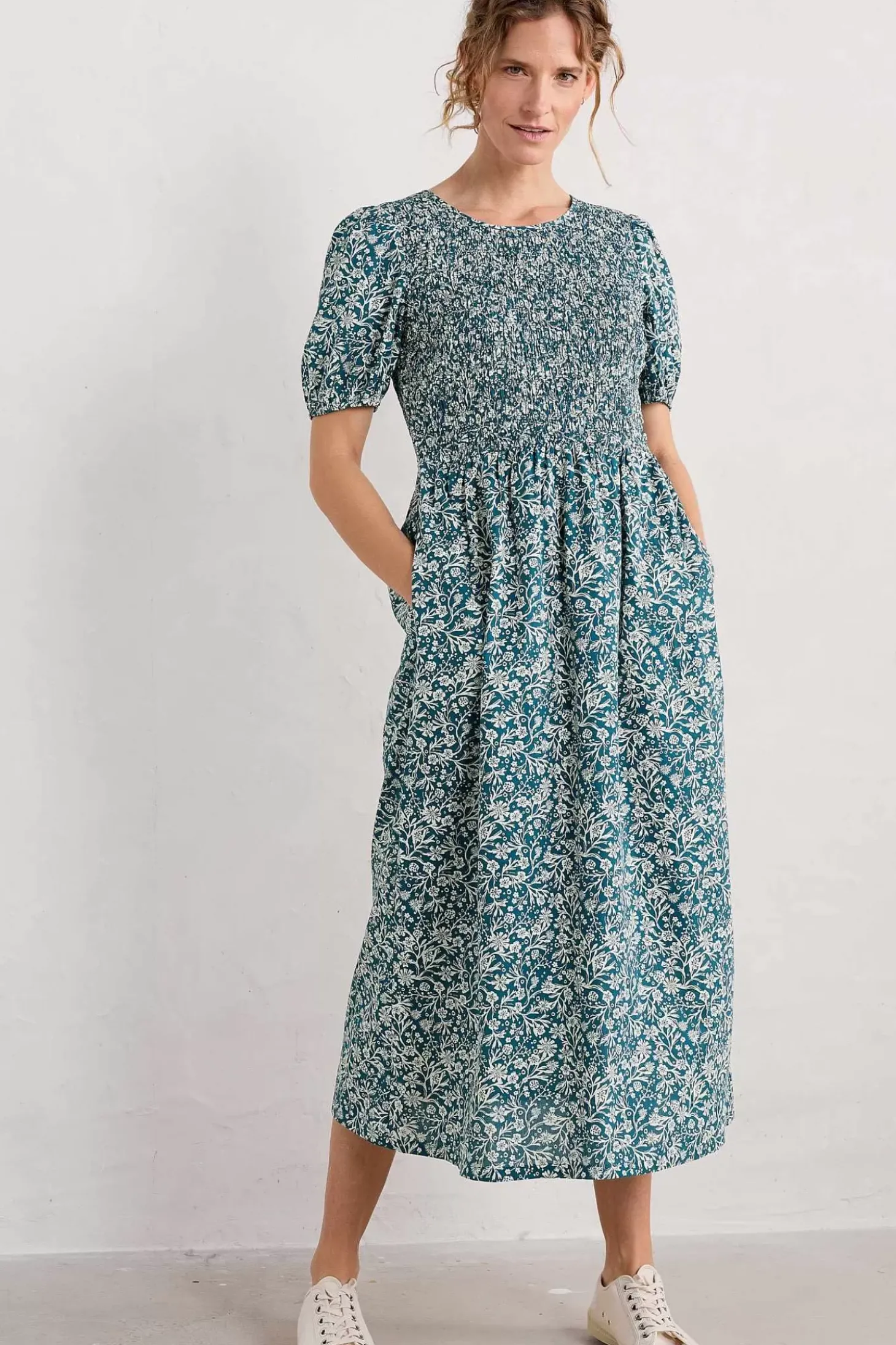 Meadowsweet Short Sleeve Dress