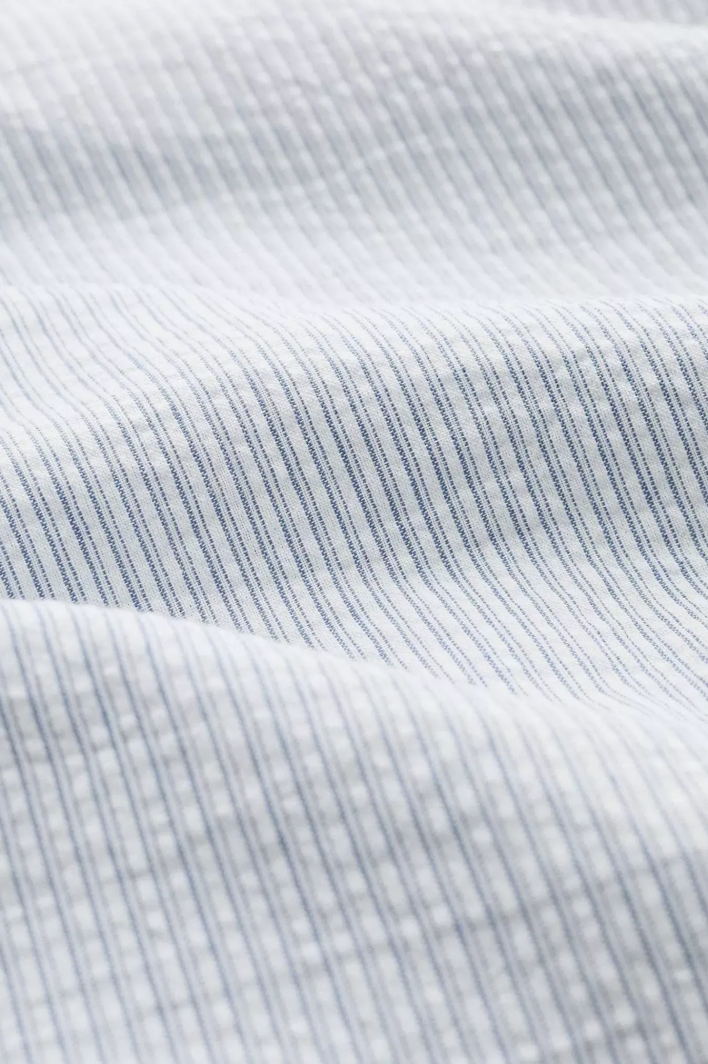 Men's Blue Heron Seersucker Short Sleeve Shirt