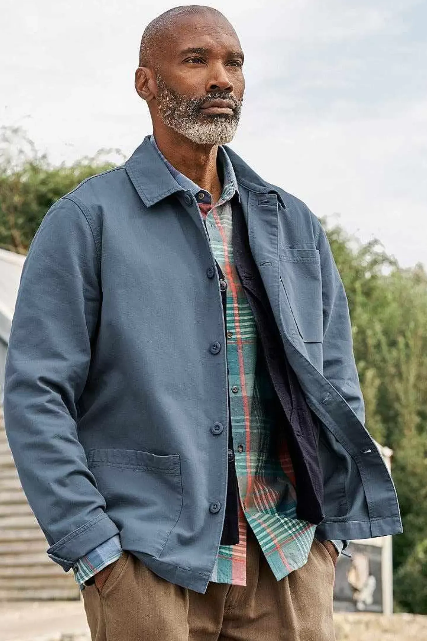Men's Organic Cotton Canvas Tompot Jacket