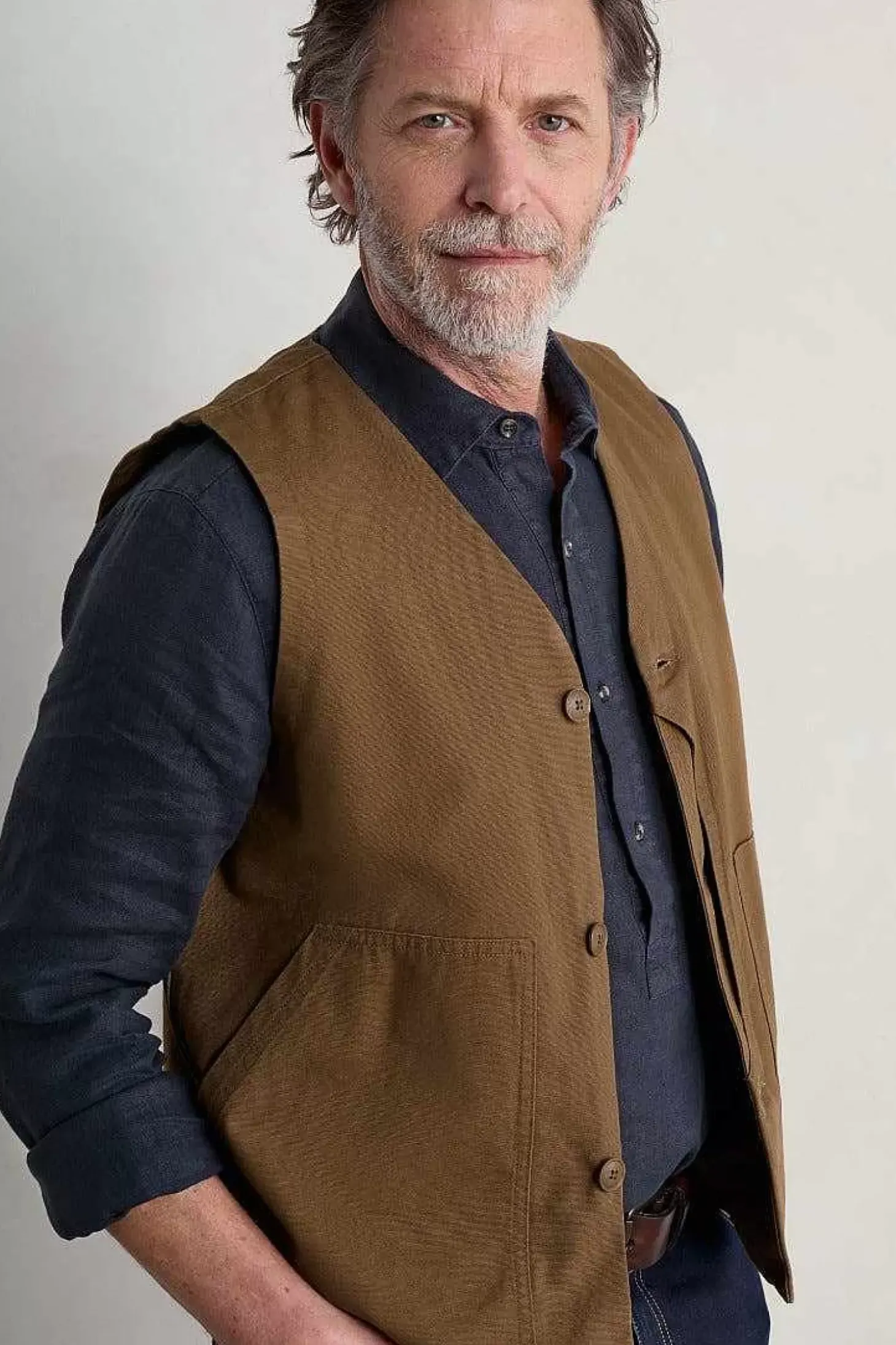 Men's Organic Cotton Metern Waistcoat