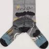 Men's Postcard Socks