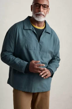 Men's Sidestone Cotton Canvas Smock
