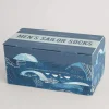 Men's Step Into The Blue Socks Box Of 4