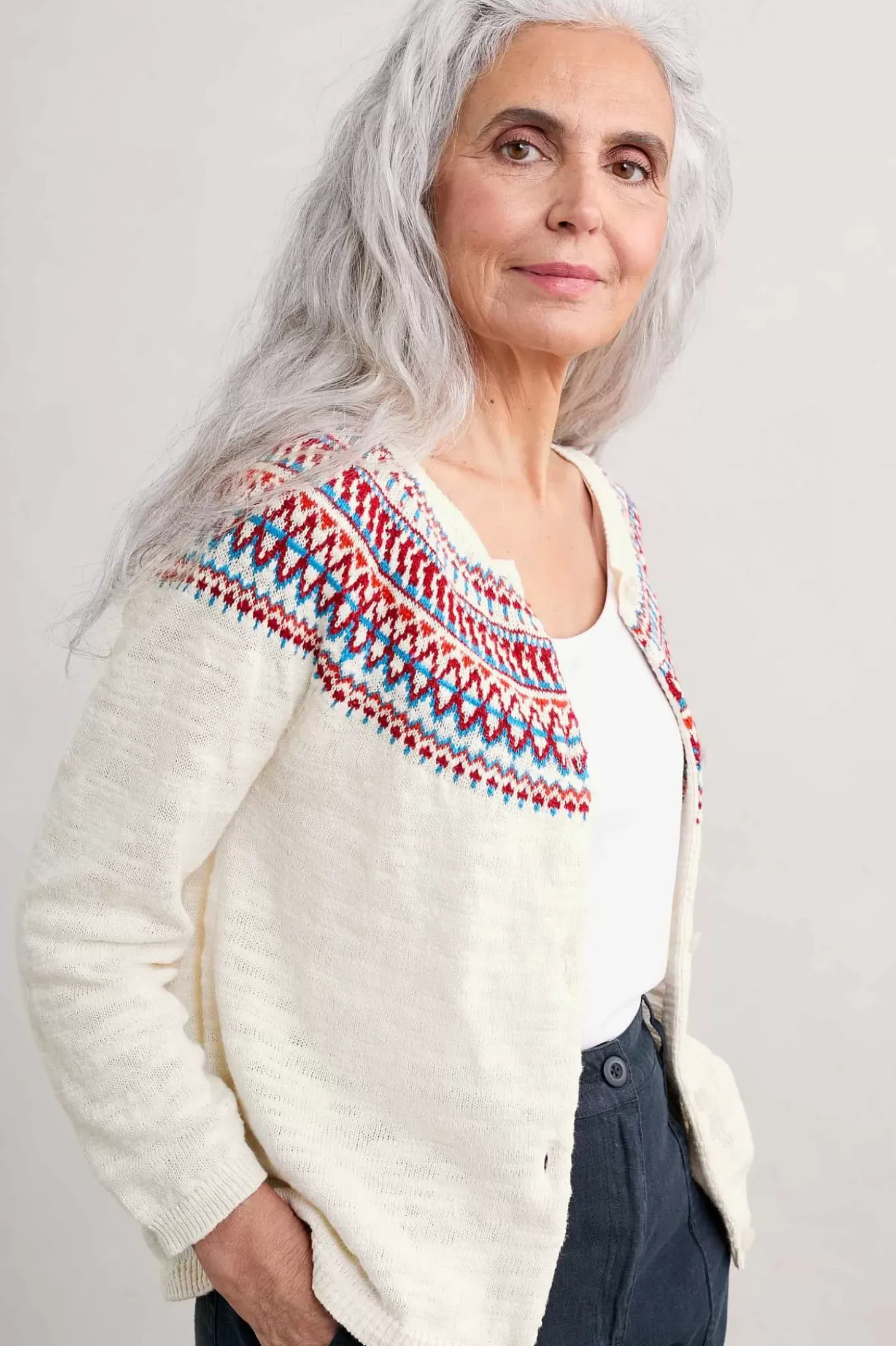 Penvoose Fair Isle Cardigan
