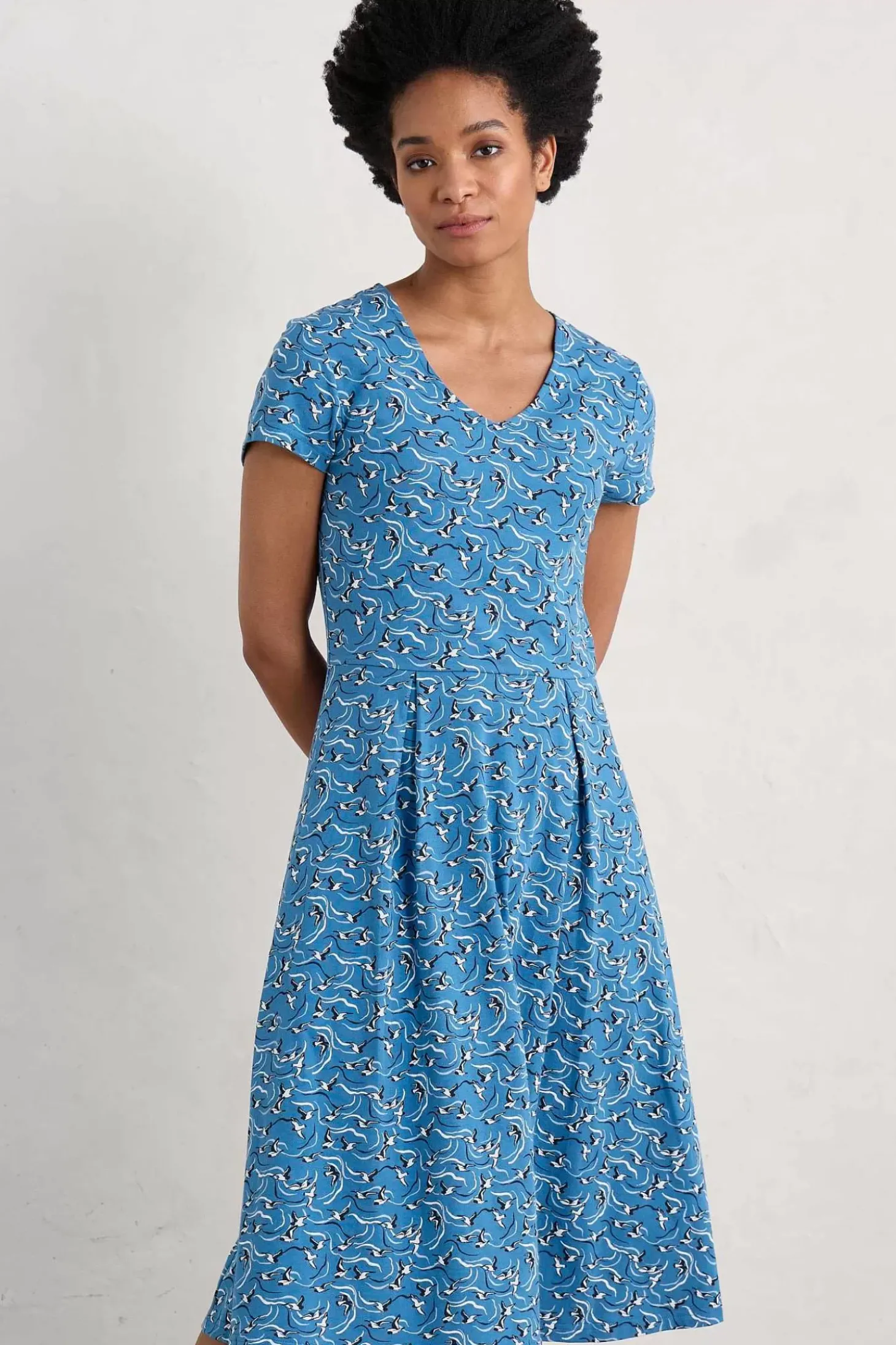 Pier View Jersey Dress