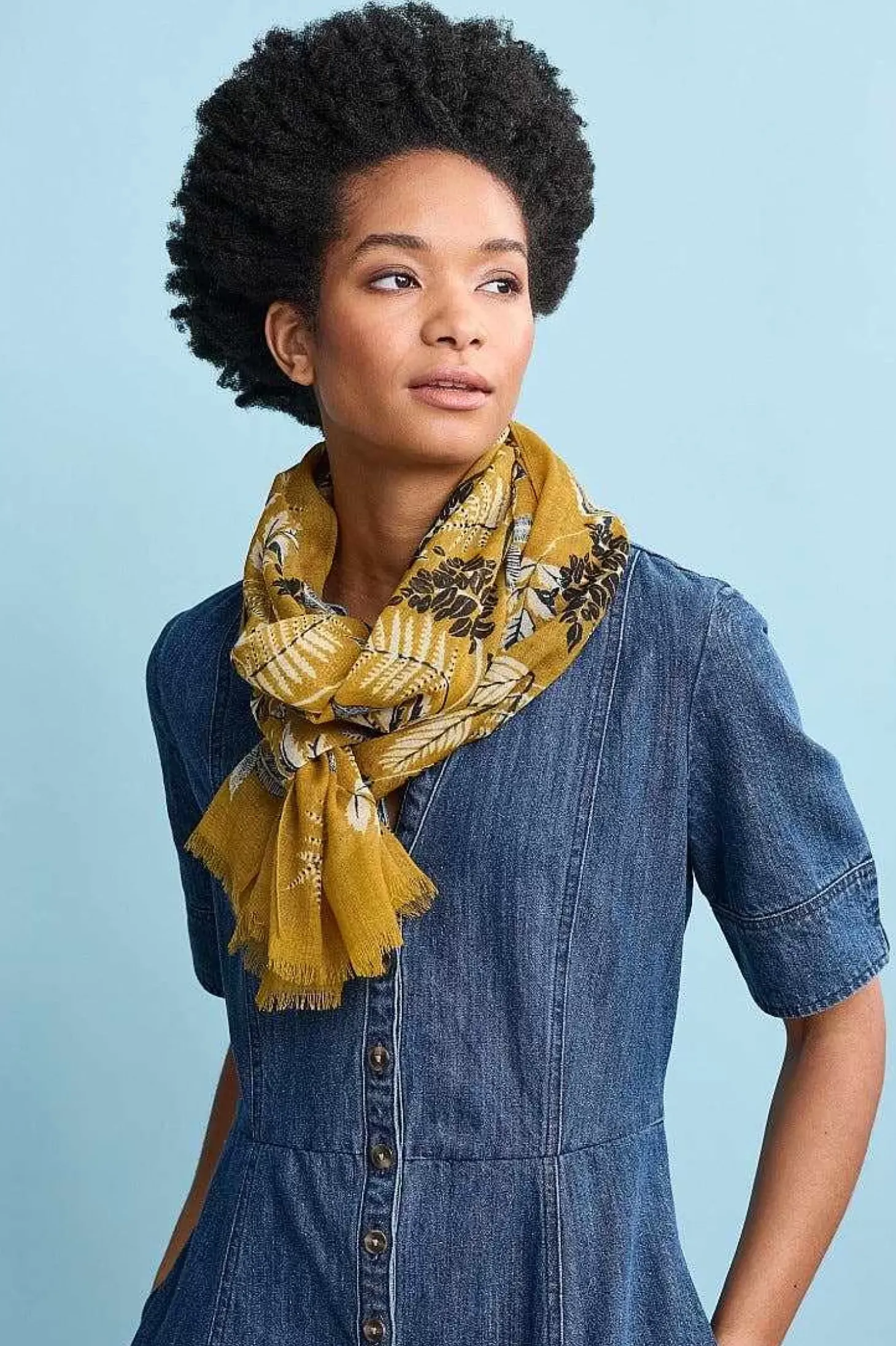 Pretty Printed Scarf