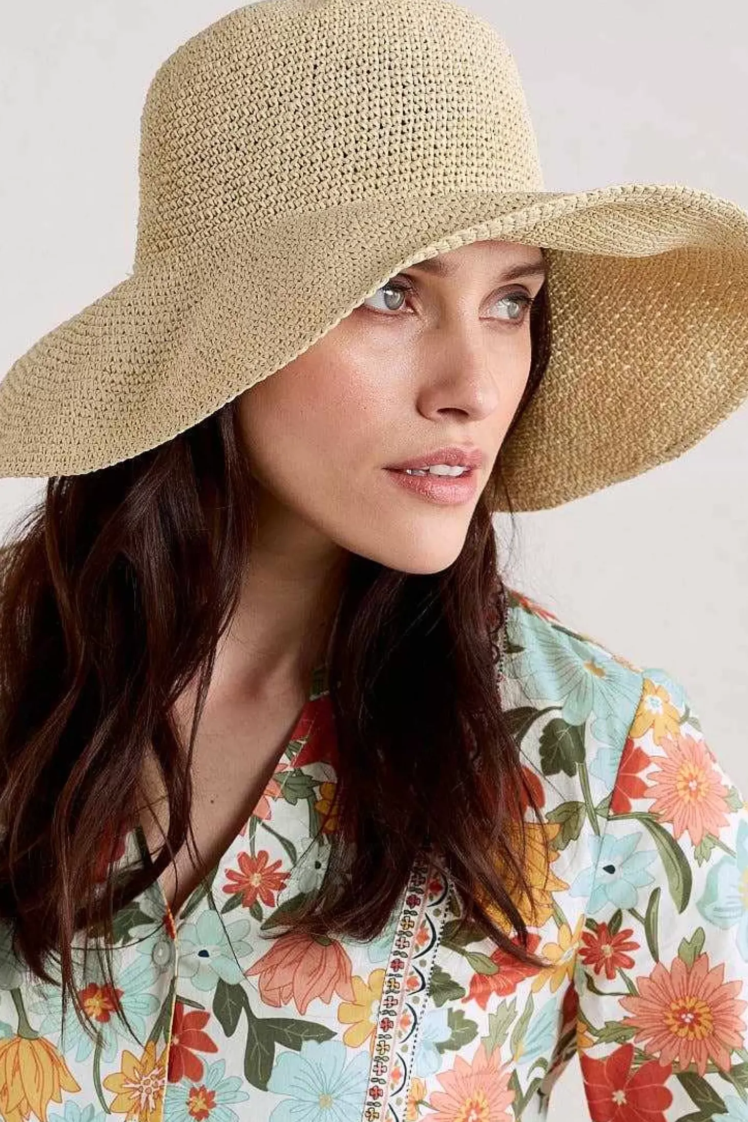 Sculpture Garden Wide Brim Sunhat