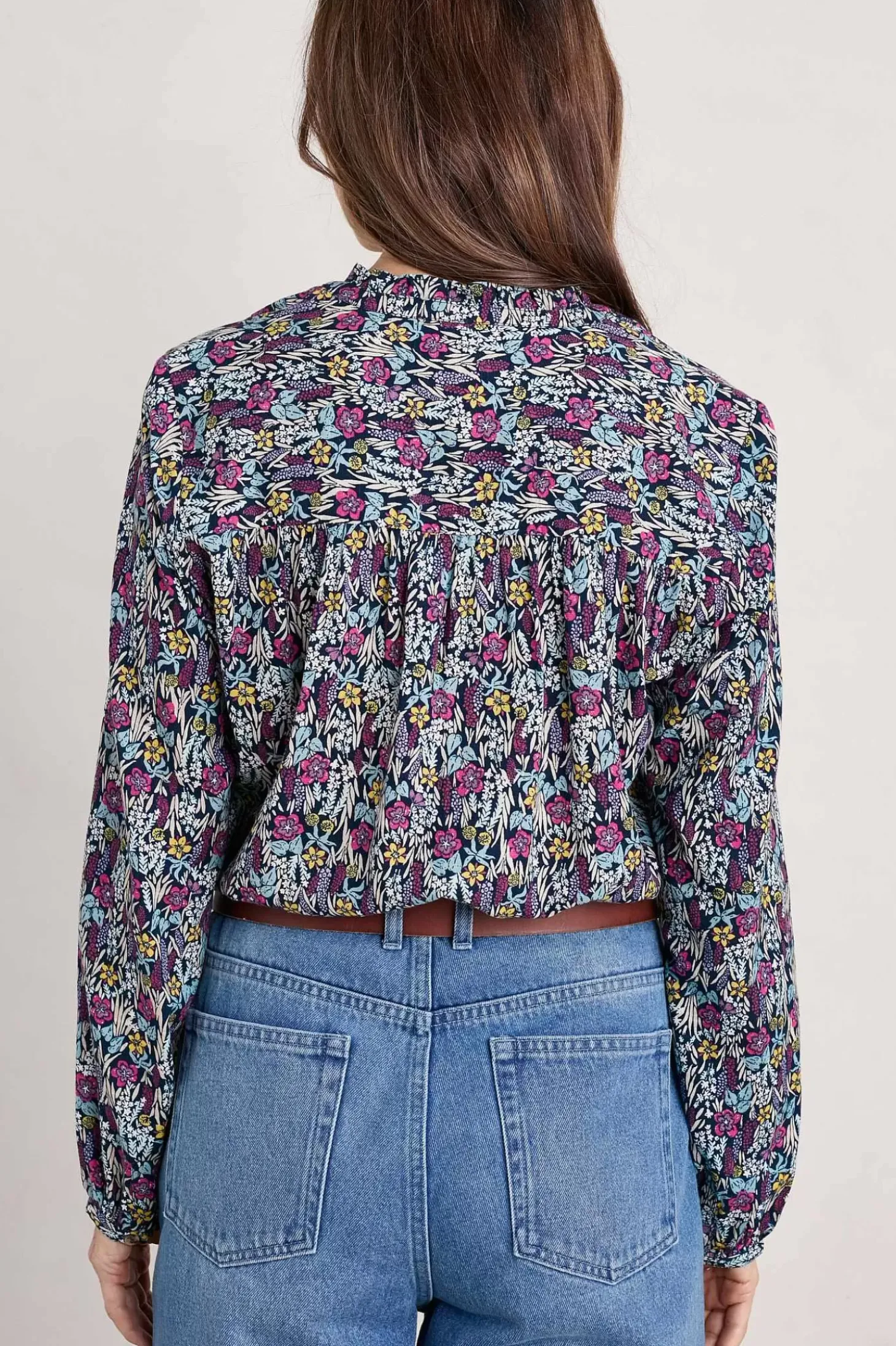 Sea Flow Printed Top