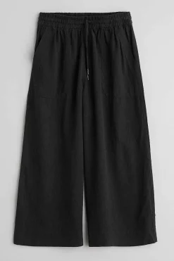Sea Heart Linen Blend Culottes