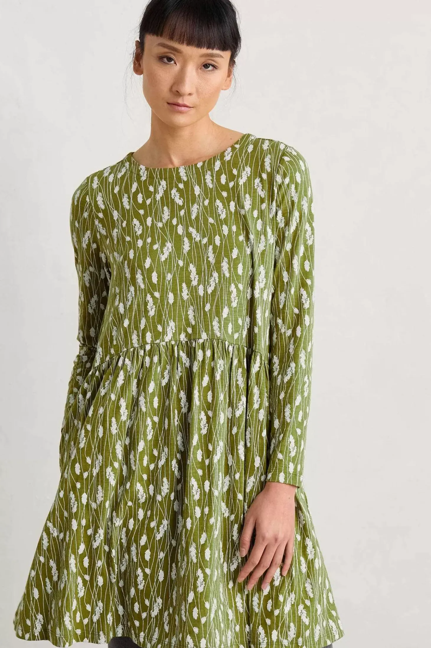 Sea Mirror Jersey Dress