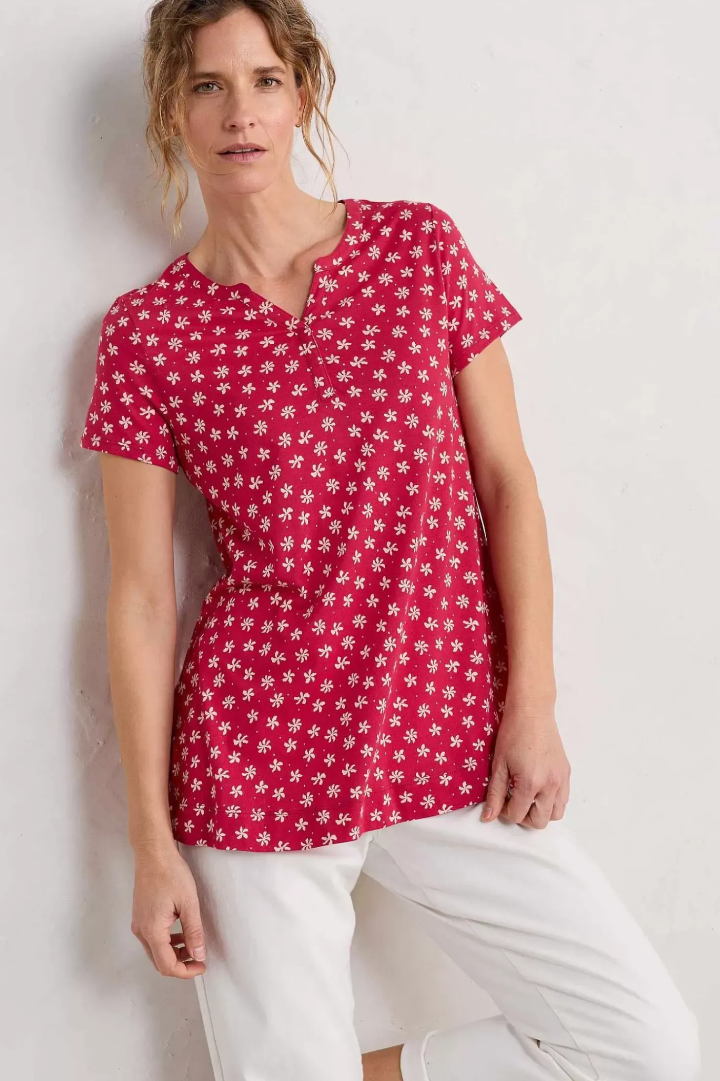 Short-Sleeved Risso Top