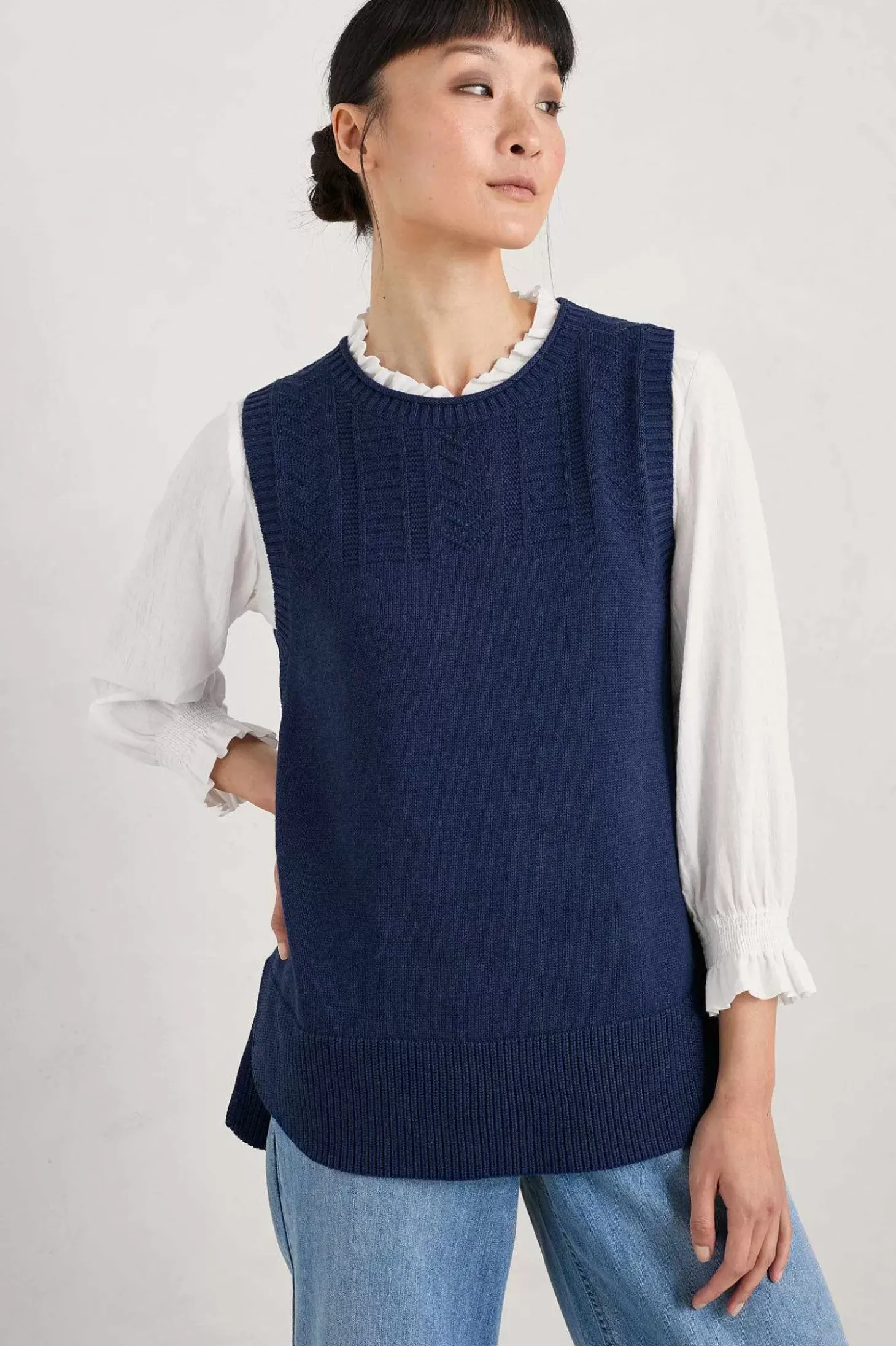 Smallcombe Organic Cotton Knitted Vest (Gots)