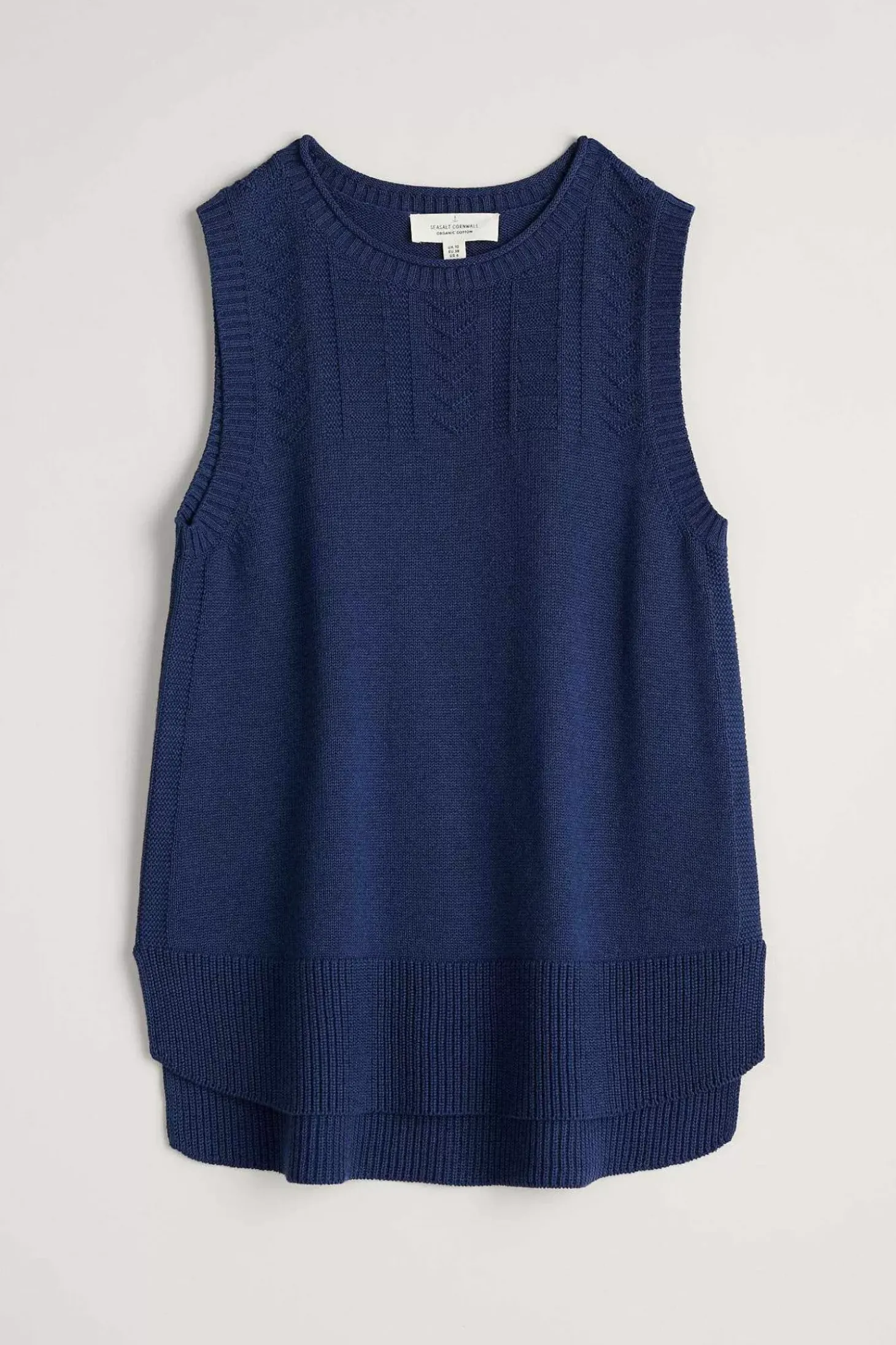 Smallcombe Organic Cotton Knitted Vest (Gots)