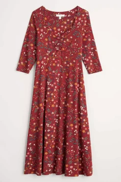 St Martin Jersey Midi Dress