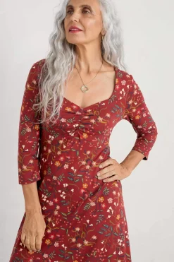 St Martin Jersey Midi Dress
