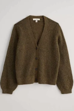 Taffle V-Neck Cardigan