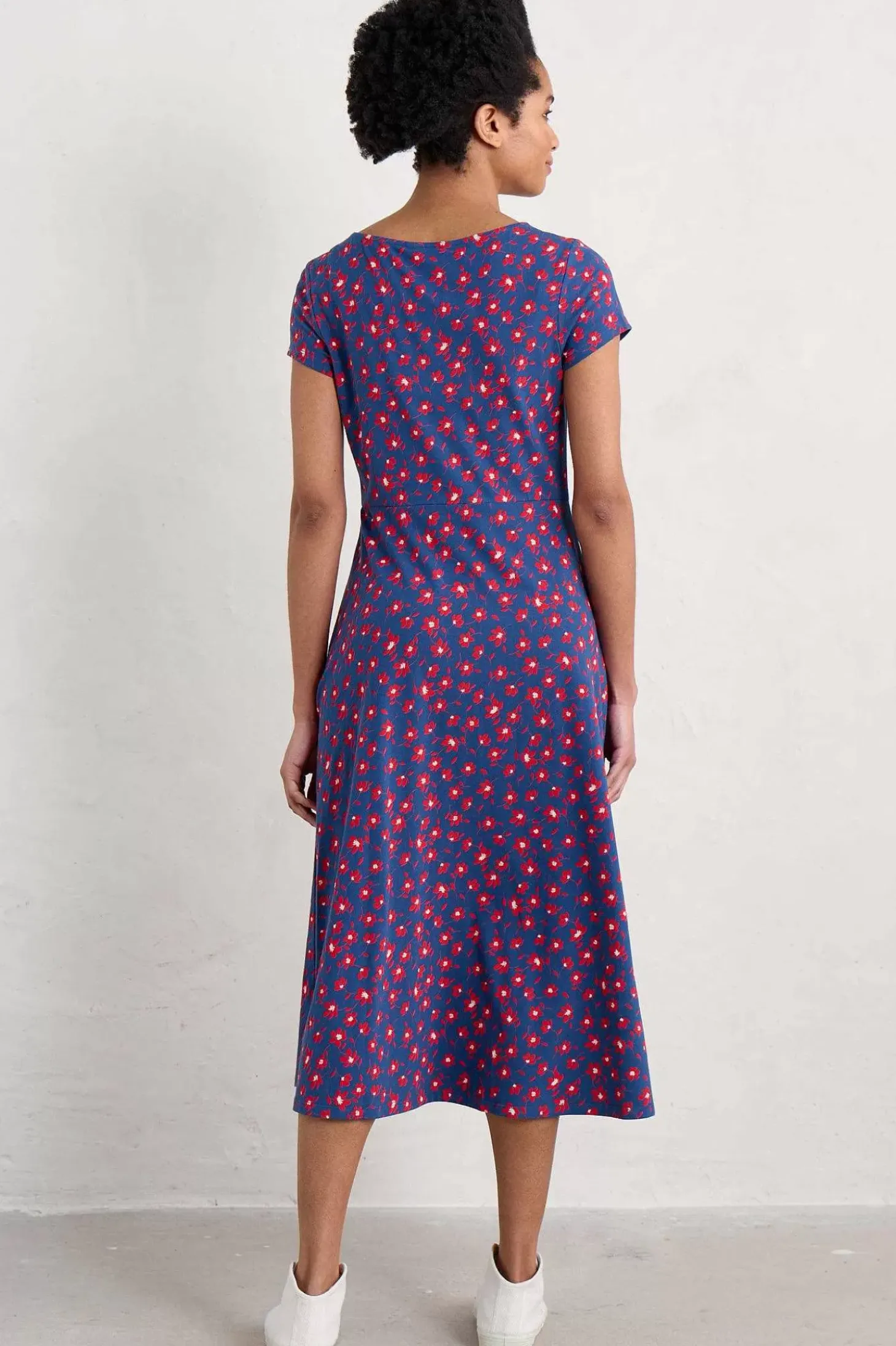 Wild Bouquet Jersey Dress