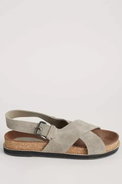 Wilder Shores Crossover Leather Sandals