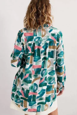 Wren Flutter Longline Shirt
